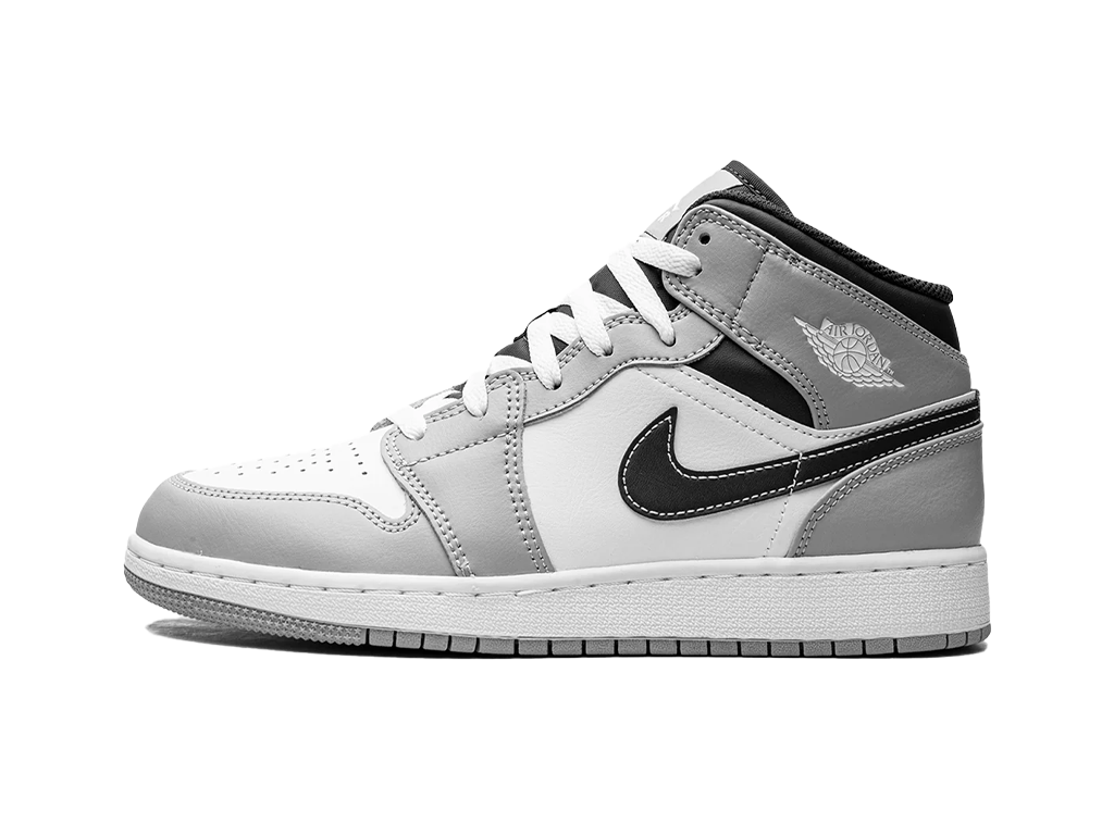 Air Jordan Jordan 1 Mid Light Smoke Grey (GS) – tenisky