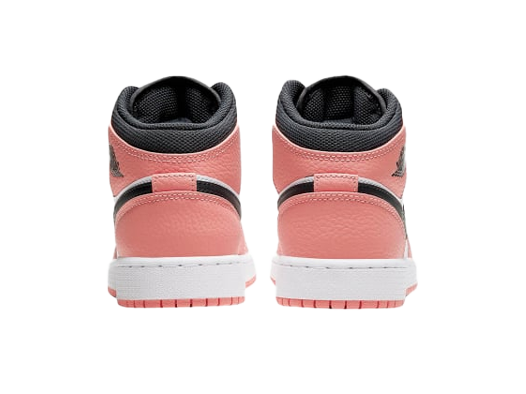 Air Jordan Jordan 1 Mid Pink Quartz (GS) – tenisky – fotka 4 z 5