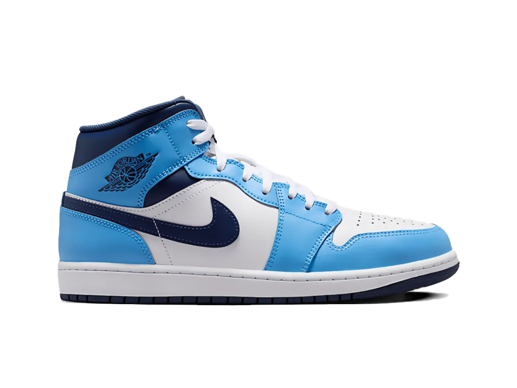 Jordan 1 Mid University Blue Midnight Navy-Nike-pikastore.cz