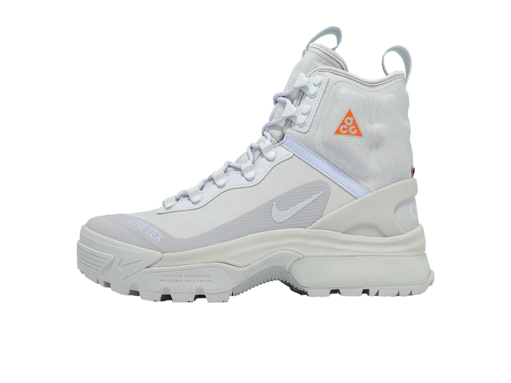 Nike ACG Zoom Gaiadome Goretex Grey Fog Pure Platinum – tenisky, bílá