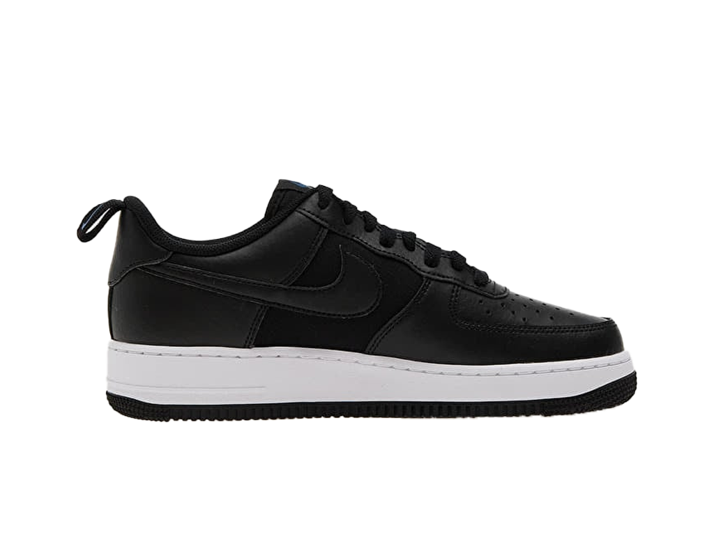 Nike Air Force 1 07 Black Court Blue – кросівки – фото 3 з 5