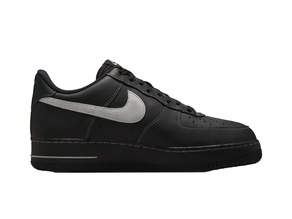 Nike Air Force 1 Low 07 Black Wolf Grey – tenisky – fotka 3 z 5