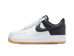 Nike Air Force 1 Low 07 LV8 White Black Metallic Silver