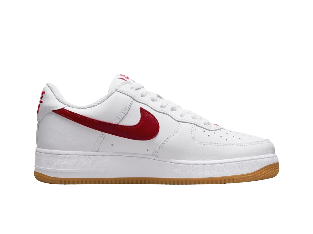 Nike Air Force 1 Low Color of the Month - White University Red-Nike-pikastore.cz