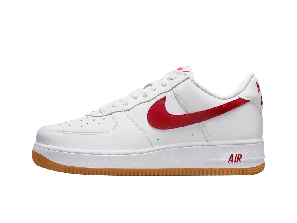 Nike Air Force 1 Low Color of the Month - White University Red-Nike-pikastore.cz