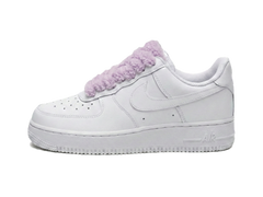 Nike Air Force 1 White Low 07 Fluffy Purple
