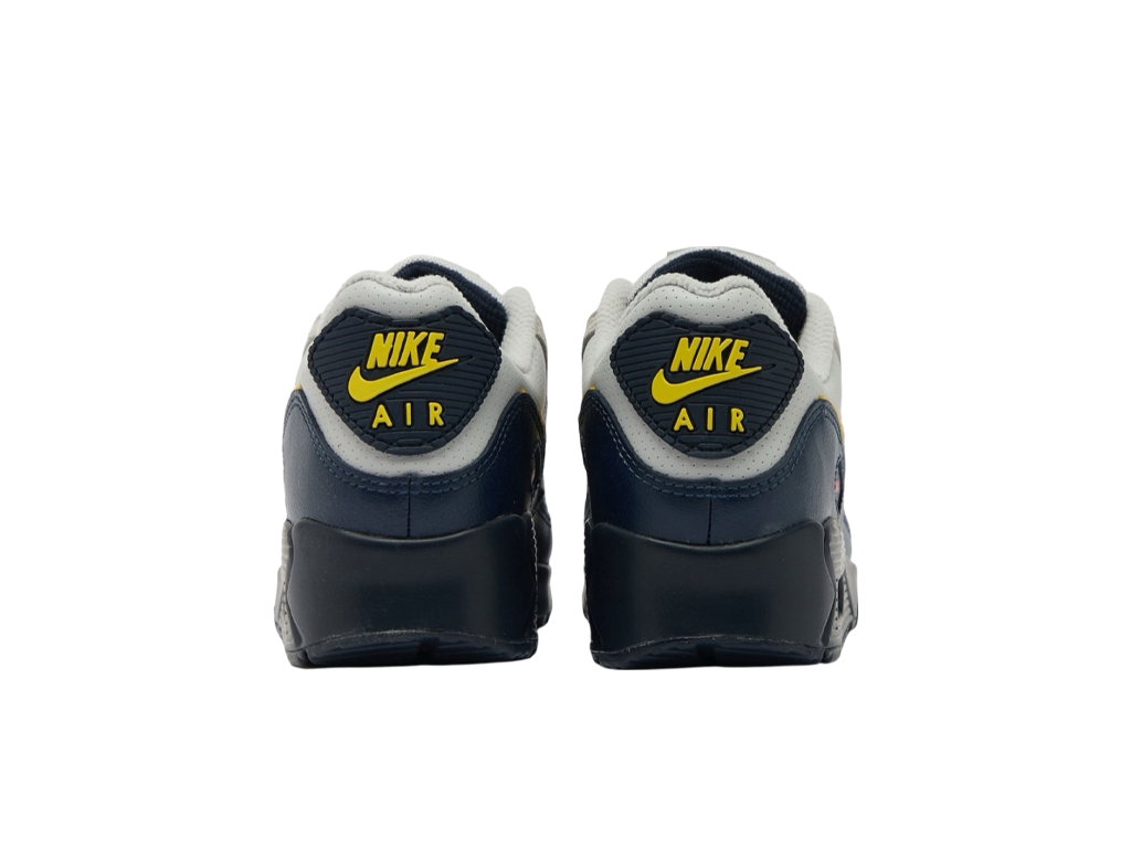 Nike Air Max 90 Neutral Grey Tour Yellow – кросівки – фото 4 з 5