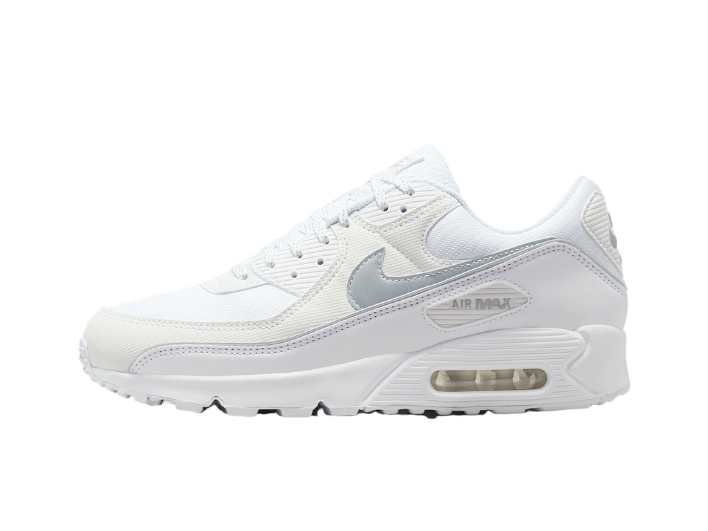 Nike Air Max 90 White Metallic Reflective-Nike-pikastore.cz
