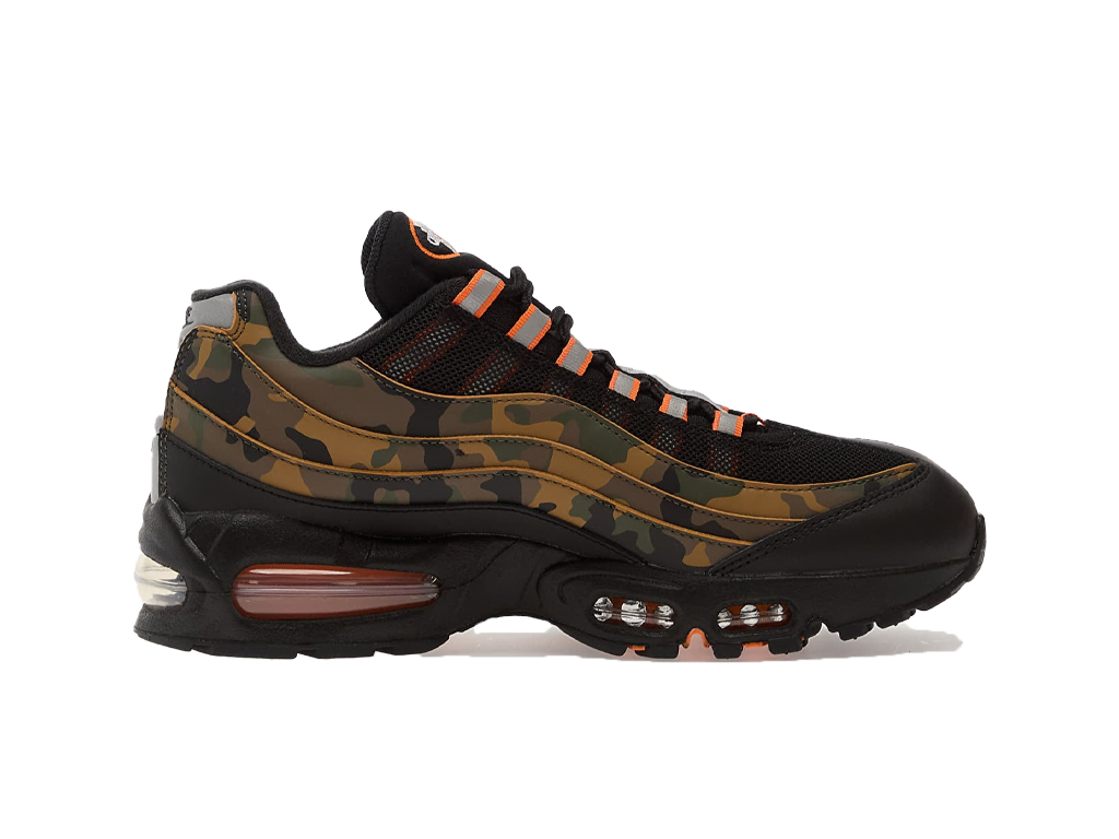 Nike Air Max 95 Safety Orange Camo – adidași – fotografia 3 din 5