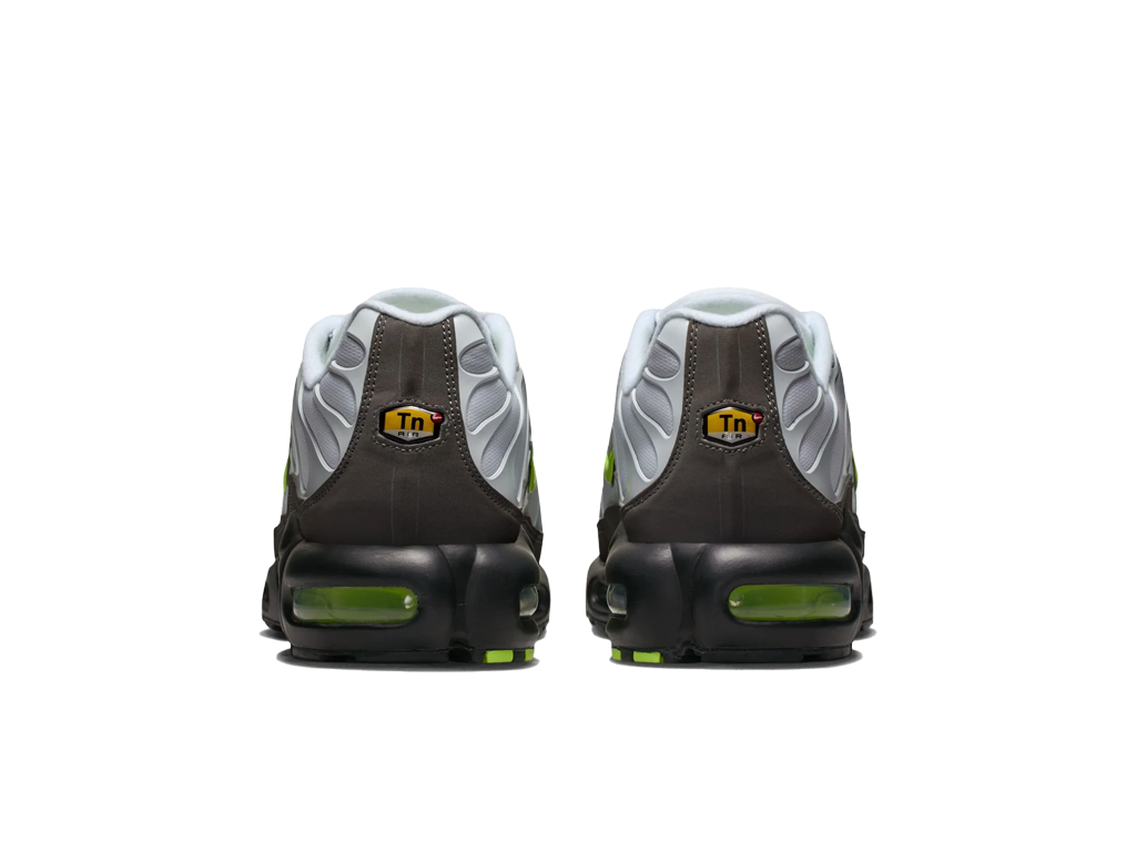 Nike Air Max Plus White Pearl Grey Neon – tenisky – fotka 4 z 5