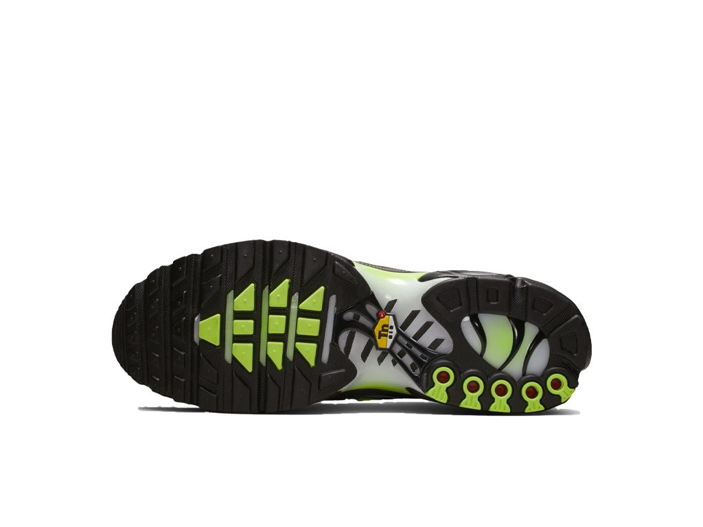 Nike Air Max Plus White Pearl Grey Neon – tenisky – fotka 5 z 5