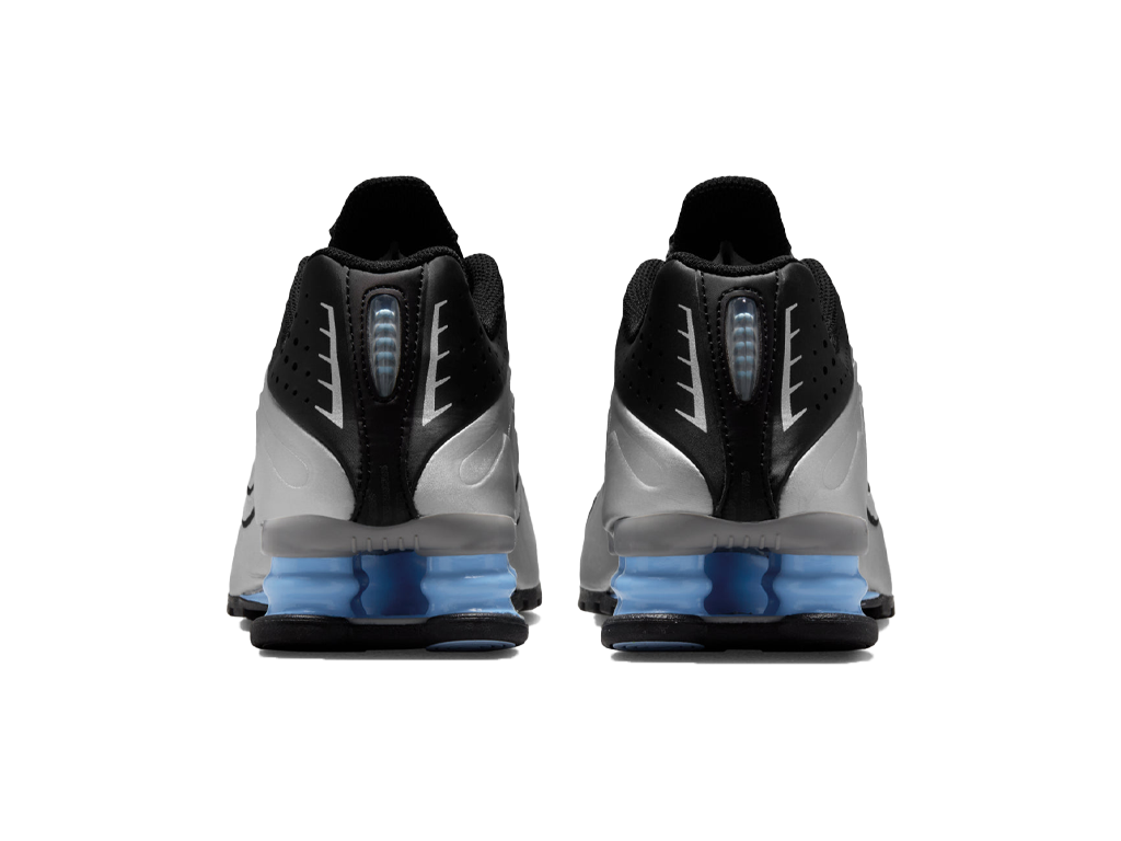 Nike Shox R4 GS Metallic Silver Psychic Blue – Sneaker – Foto 4 von 5