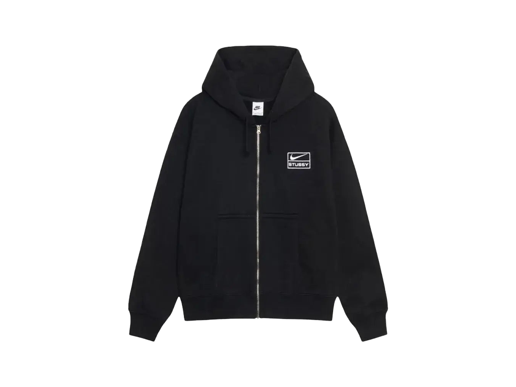 Nike Stussy x Stone Washed Fleece Zip Hoodie (FW25)-Nike-pikastore.cz