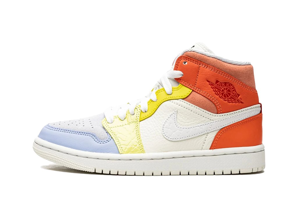 Nike Wmns Air Jordan 1 Mid To My First Coach – tenisky, bílá