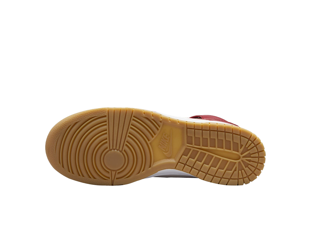 Nike Wmns Dunk High Gym Red Sail Gum – sportcipő – fotó 5/5