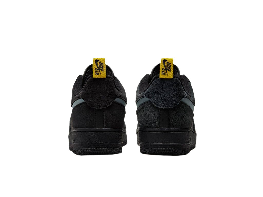 Nike Air Force 1 Low Cut Out Swoosh - Black-Nike-pikastore.cz