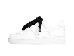 Nike Air Force 1 White Low 07 Rope Laces Black