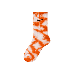 Nike Tie Dye Socks Orange 1pc