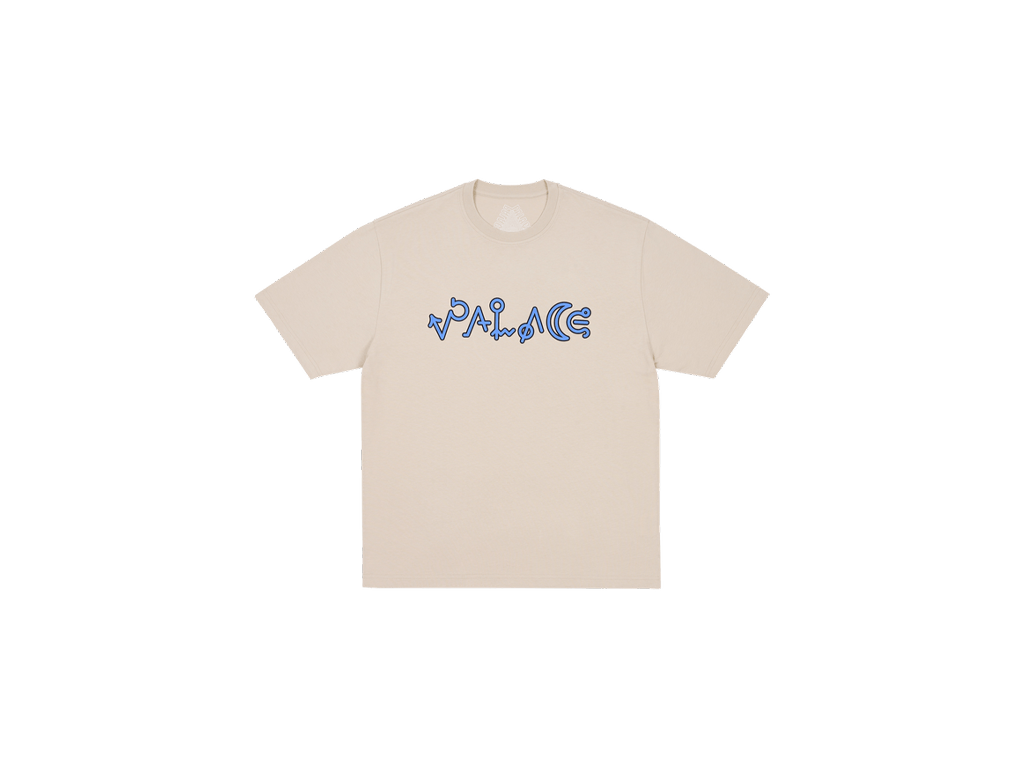 Palace Navigation T-Shirt Stone Grey