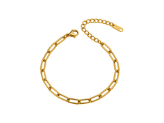 Paperclip Bracelet zlatý