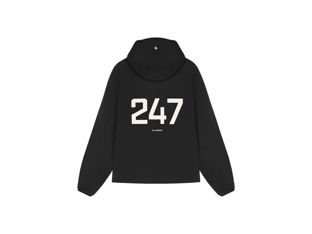 Represent 247 Hooded Training Jacket Jet Black