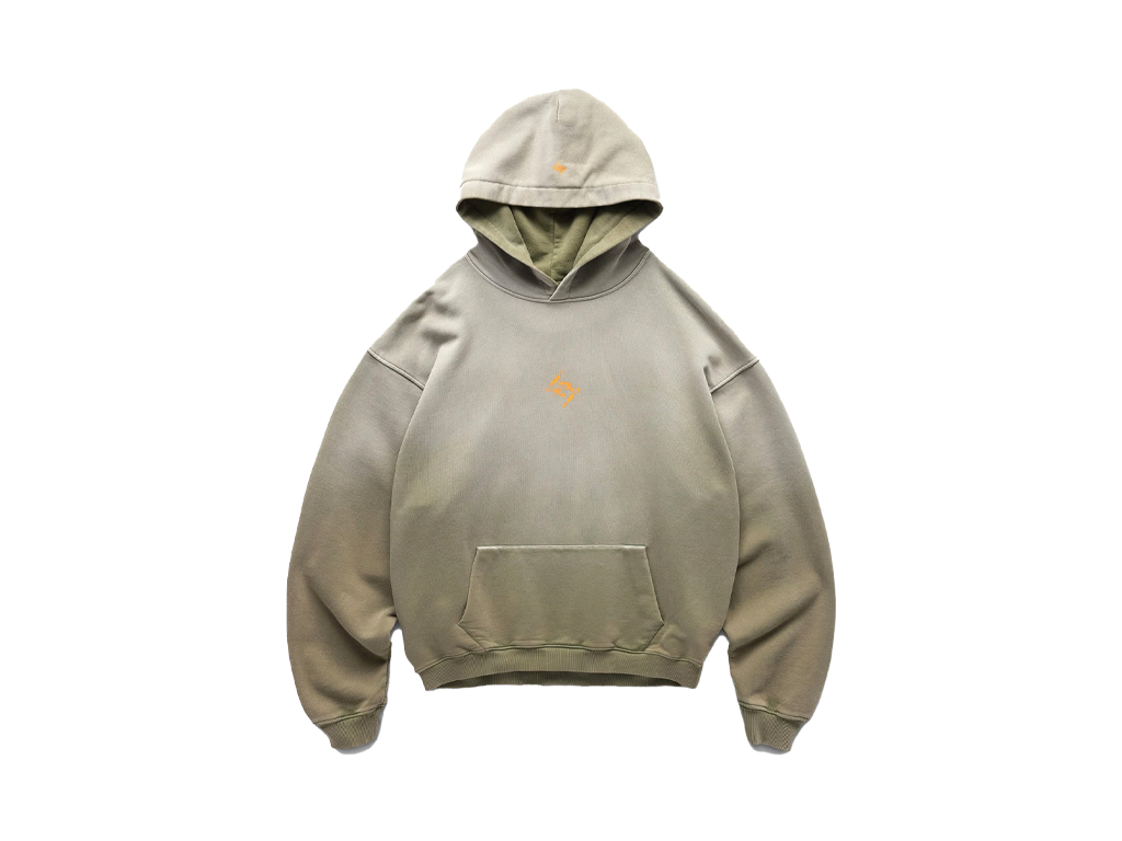 Represent 247 Los Angeles Hoodie Aged Khaki