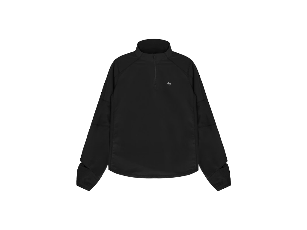 Represent 247 Run Quarter Zip Jet Black-Represent-pikastore.cz