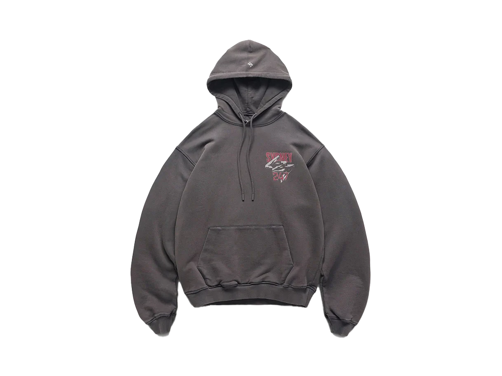 Represent 247 Sydney Hoodie Washed Grey-Represent-pikastore.cz