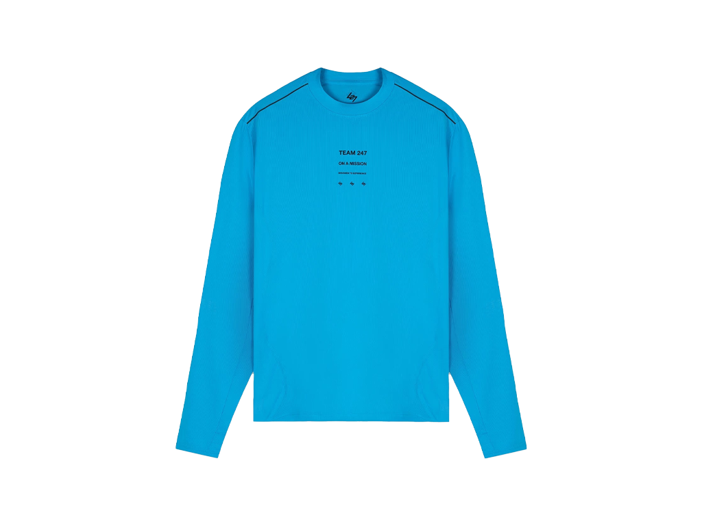 Represent 247 Trail Long Sleeve T-Shirt Electric Blue-Represent-pikastore.cz