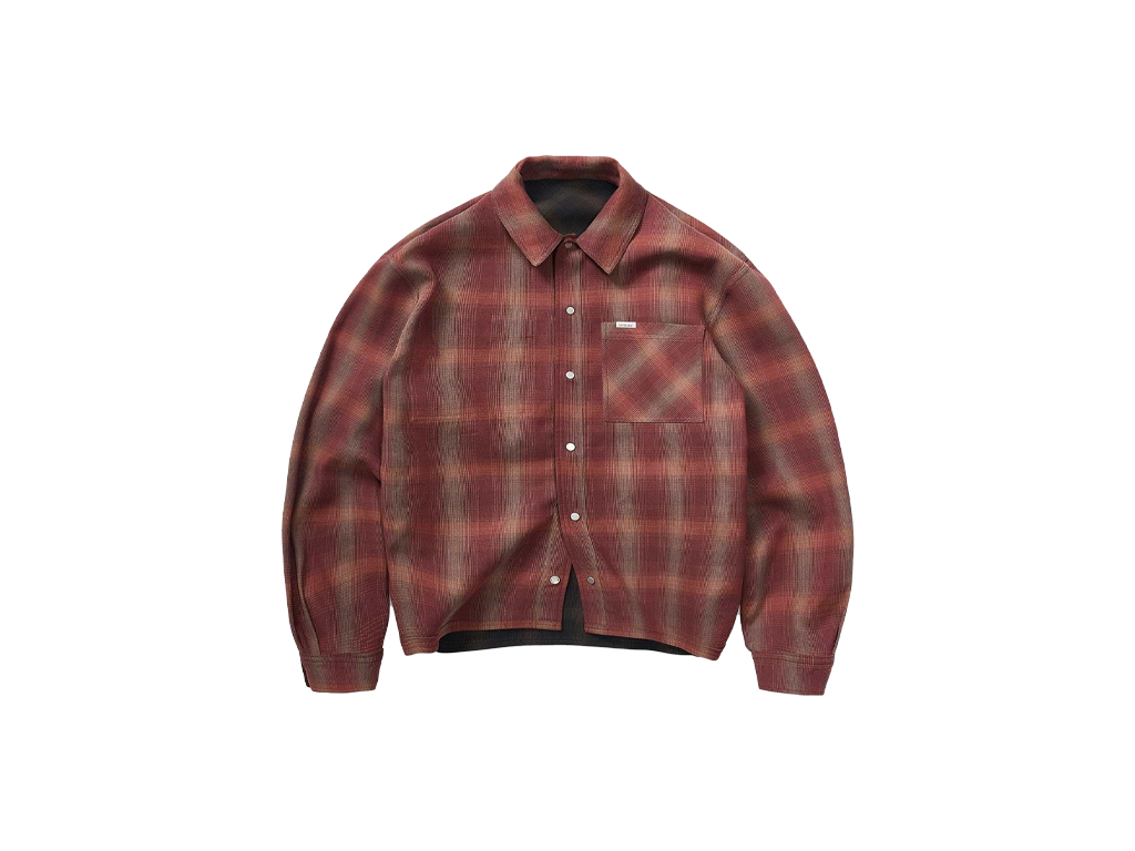 Represent Bonded Reversible Check Shirt Nero-Represent-pikastore.cz