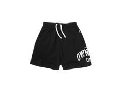 Represent Owners Club Mesh Shorts Jet Black