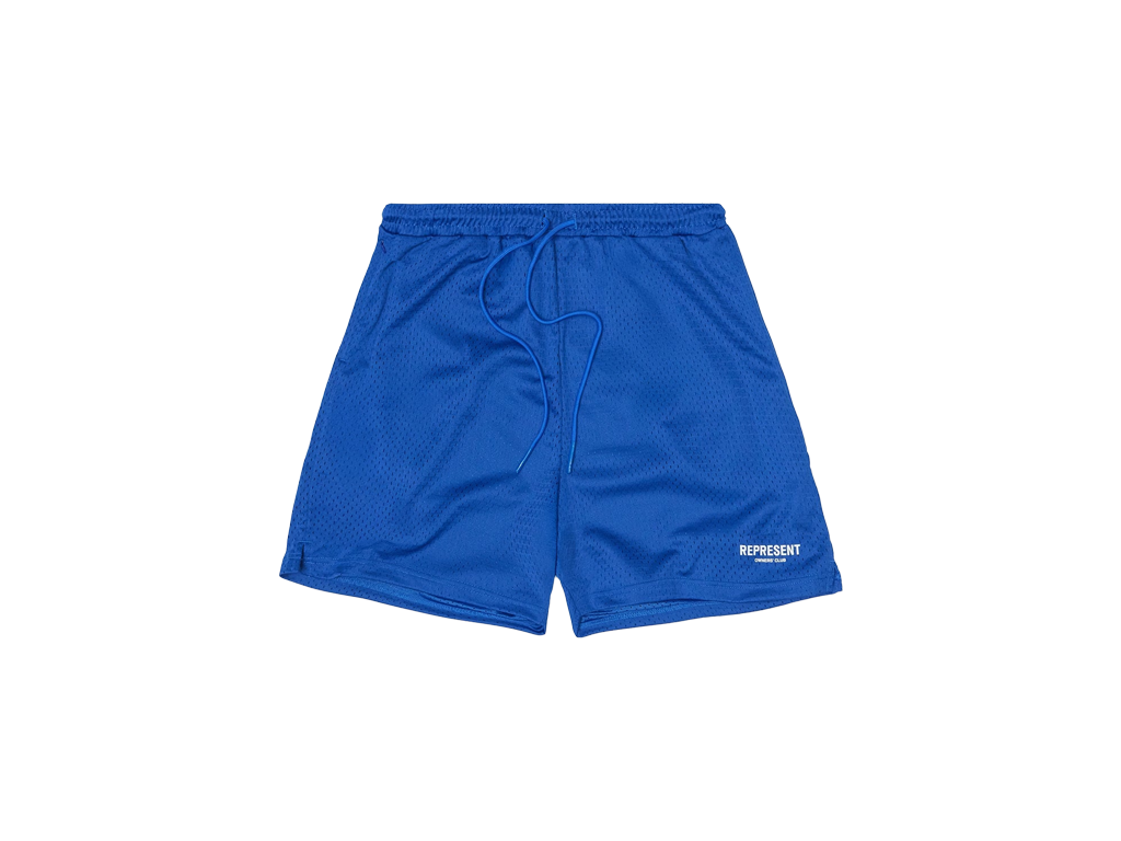 Represent Owners Club Mesh Shorts Cobalt-Represent-pikastore.cz