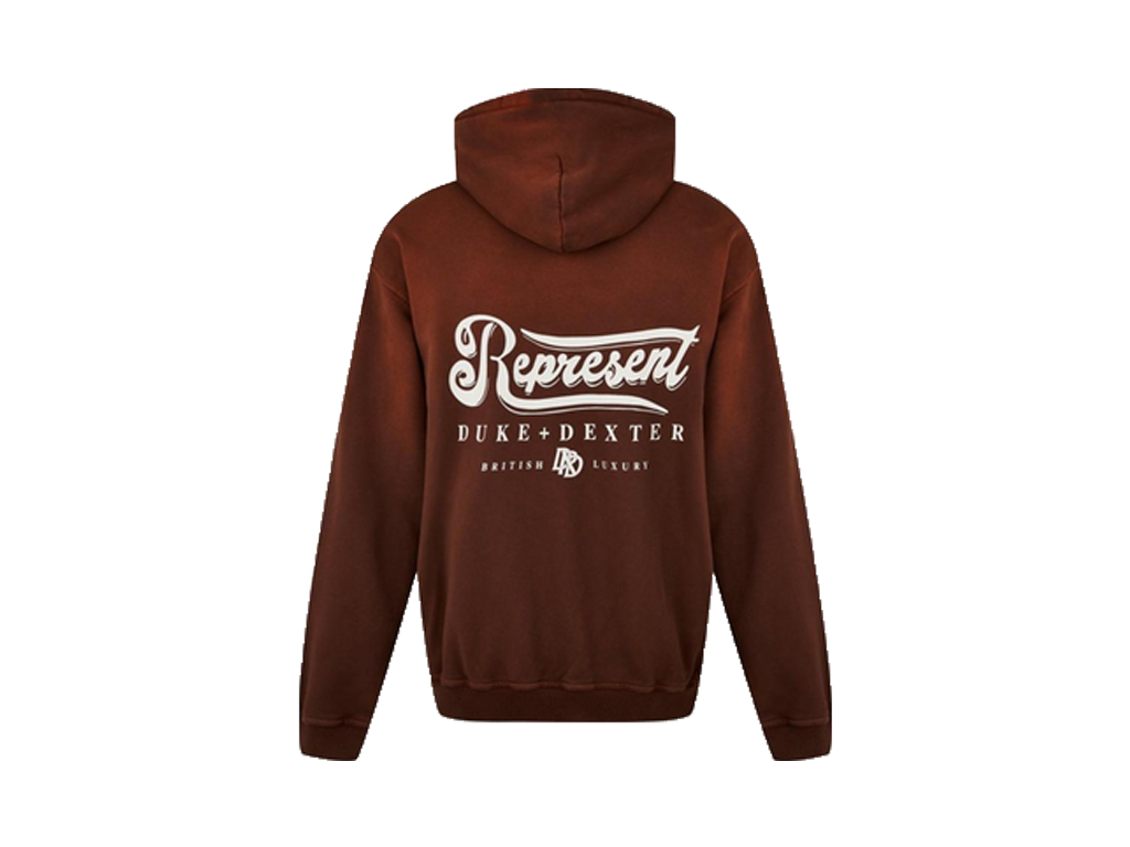 Represent X Duke Dexter British Luxury Hoodie - Rust-Represent-pikastore.cz
