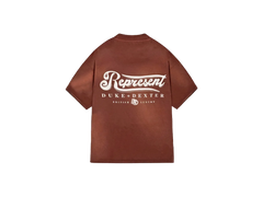 Represent X Duke Dexter British Luxury T-shirt - Rust