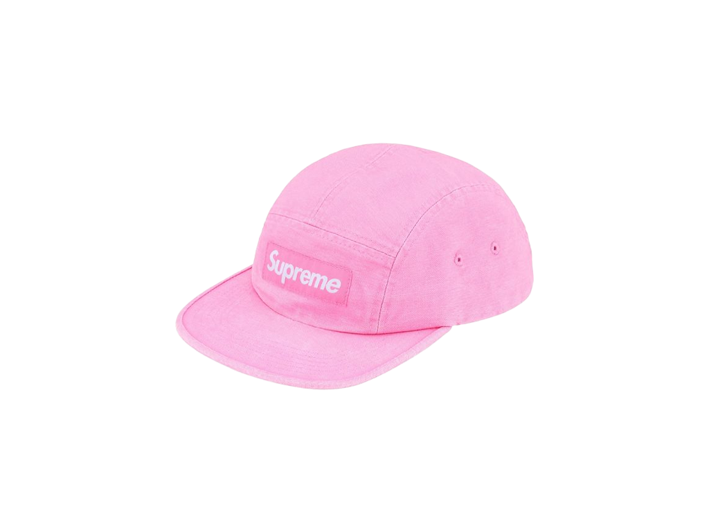 Supreme Canvas Camp Cap Pink