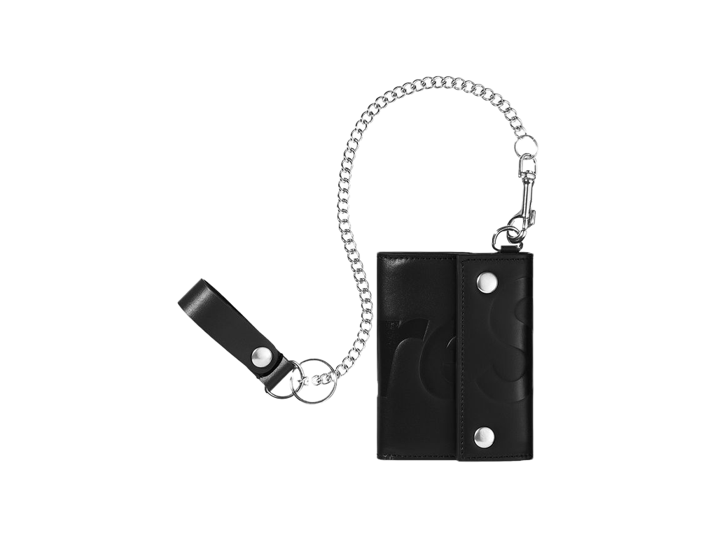 Supreme Leather Chain Wallet Black-Supreme-pikastore.cz