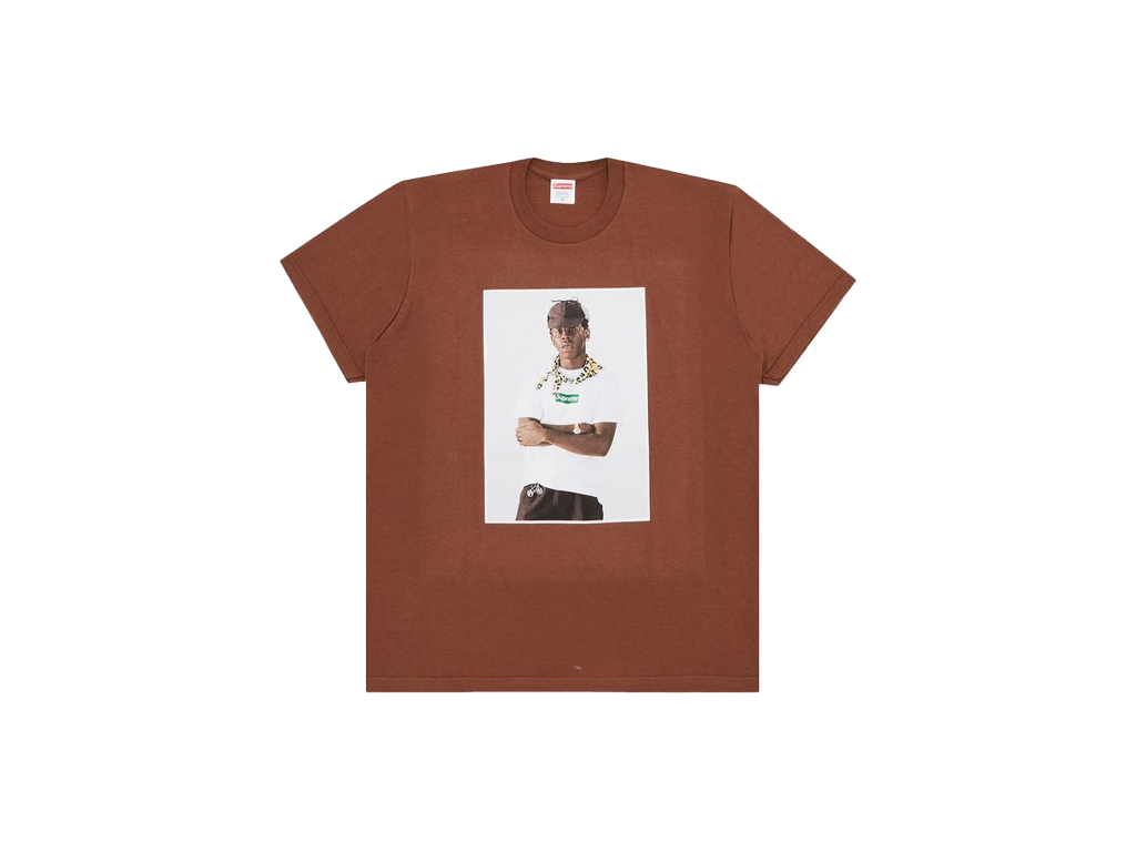 Supreme Tyler The Creator Tee Brown-Supreme-pikastore.cz