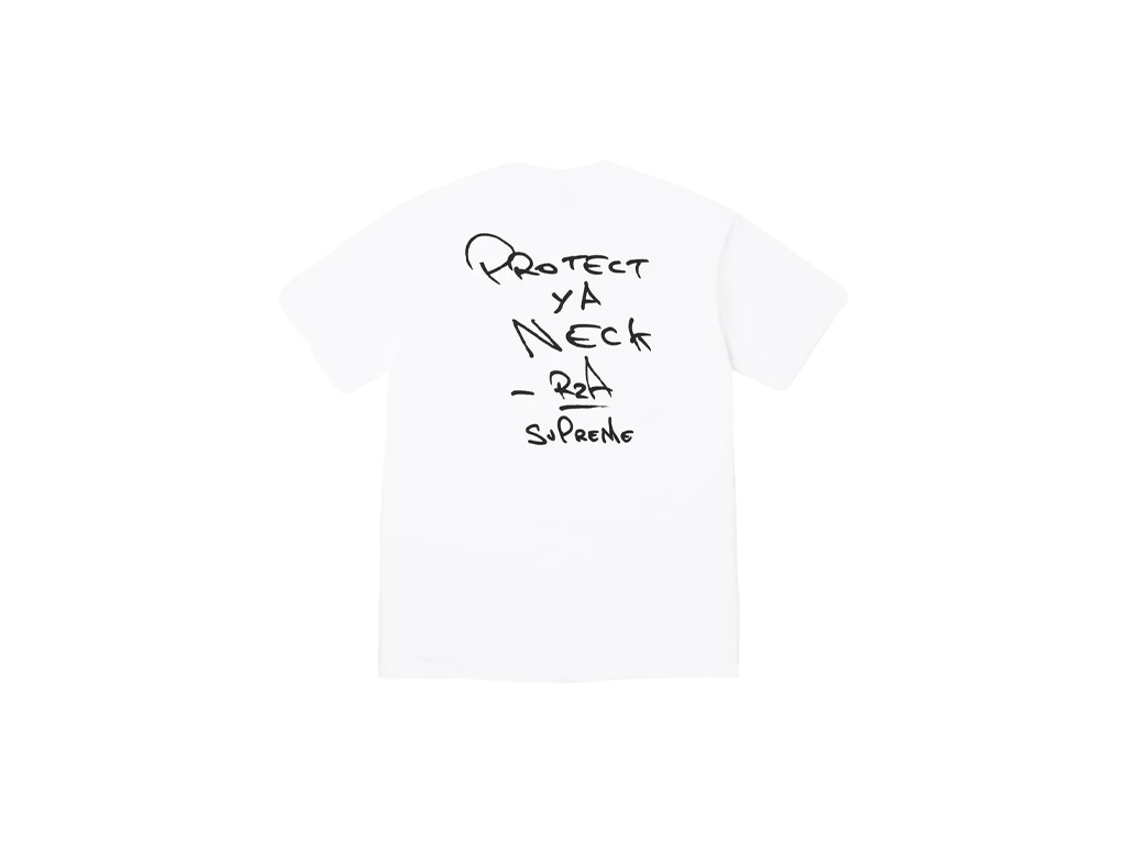 Supreme Wu-Tang Clan RZA Tee White-Supreme-pikastore.cz
