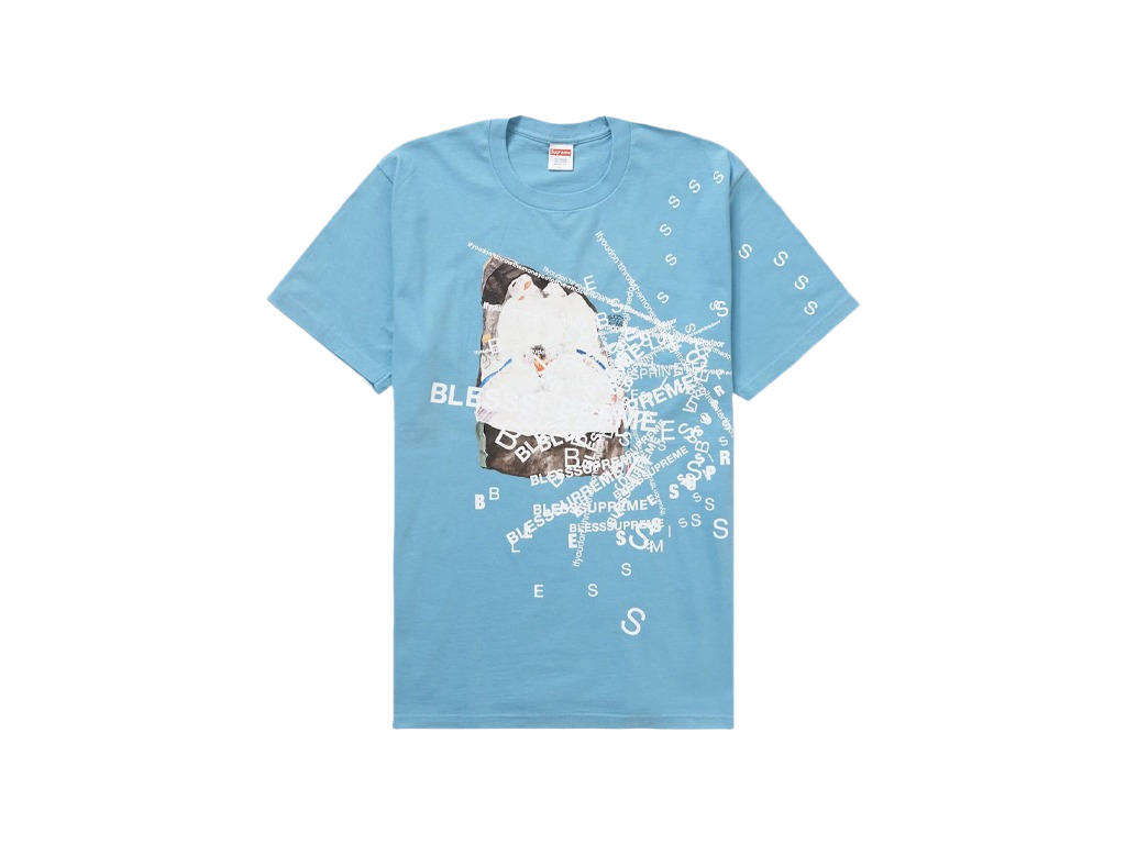 Supreme Bless Observed In A Dream Tee Light Slate-Supreme-pikastore.cz