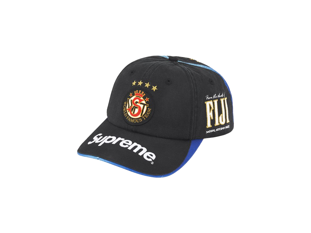 Supreme x Fiji 6-Panel Black-Supreme-pikastore.cz