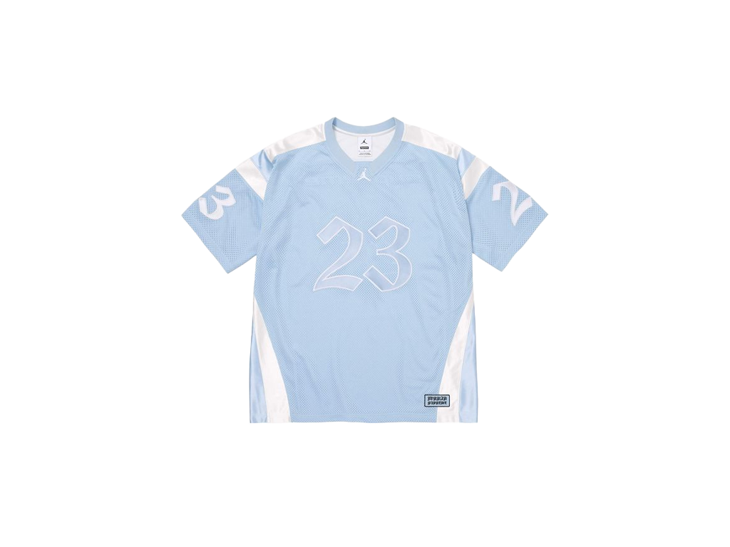 Supreme x Jordan Warm Up Jersey Light Blue-Supreme-pikastore.cz