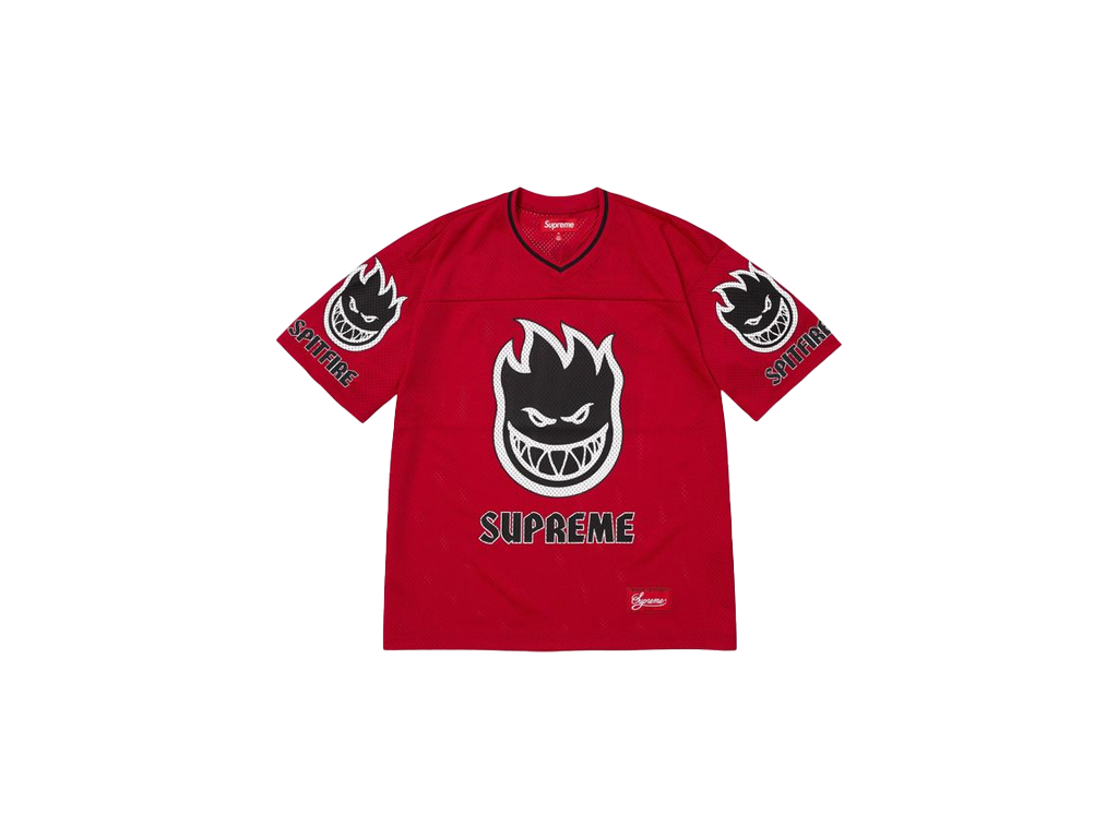 Supreme x Spitfire Jersey Red-Supreme-pikastore.cz