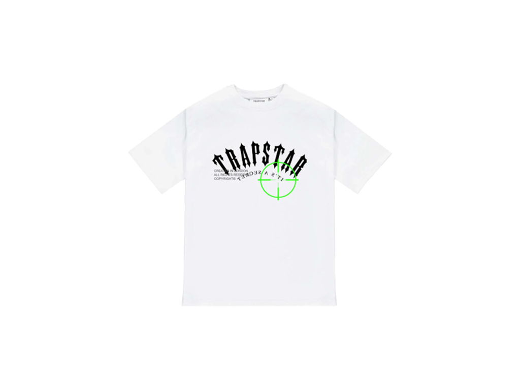 Trapstar Prime Target Tee White-Trapstar-pikastore.cz