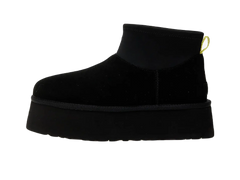 UGG Classic Mini Dipper Boot Black Yellow