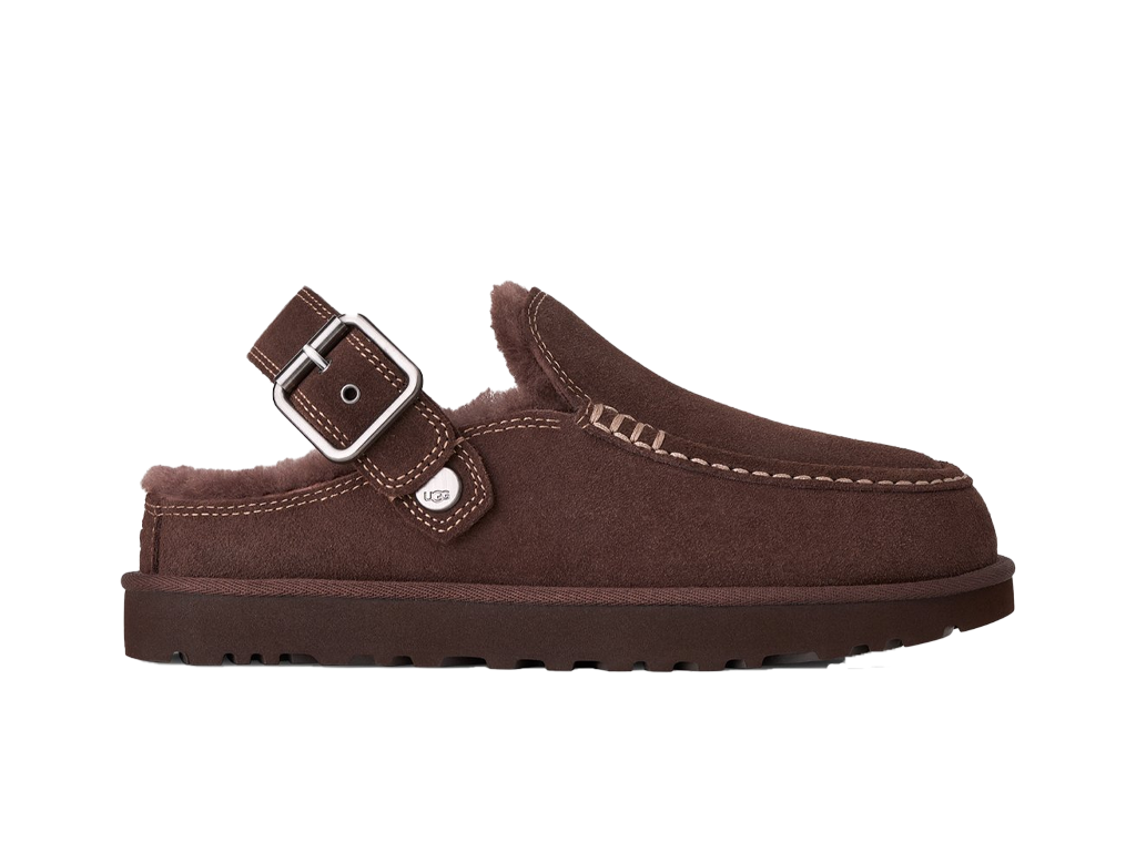 UGG Goldenstar Evelina Clog Burnt Cedar (Women's) – chanclas – foto 3 de 5
