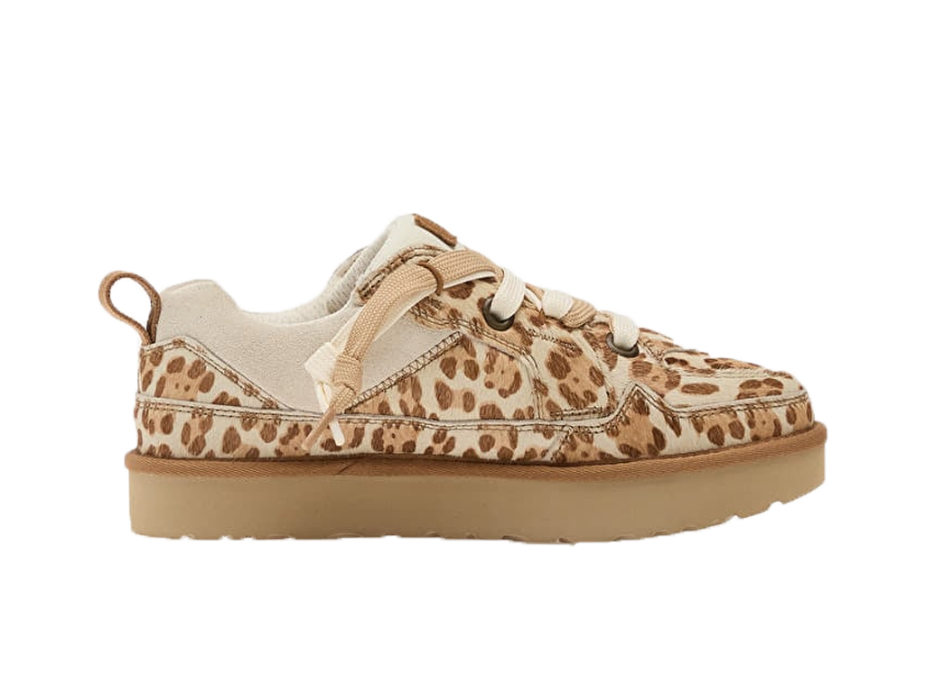 UGG Lowmel Lo Plains Felicity Leopard Jasmine (Women's) – slippers – foto 3 van 5