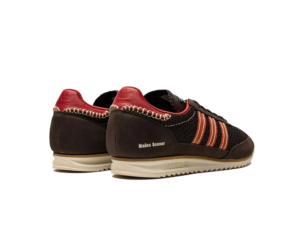 Wales Bonner x adidas SL72 Knit Brown – tenisice – fotografija 4 od 5