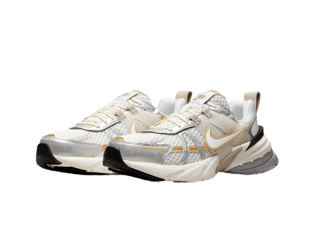Nike Wmns V2K Run Khaki Metallic Silver-Nike-pikastore.cz
