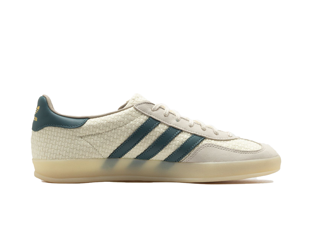 adidas Gazelle Indoor Cotton Weave Pack - Cream Preloved Teal-Adidas-pikastore.cz