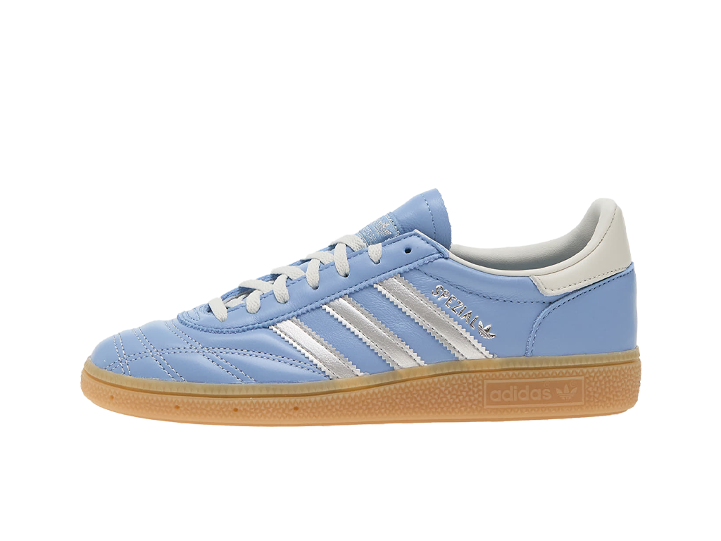 adidas Handball Spezial Quilted Stitching Ash Blue Silver (Womens)-Adidas-pikastore.cz